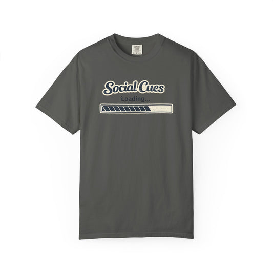 Social Cues Loading T-Shirt — Funny Neurodiversity Tee