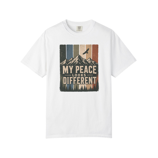 My Peace Looks Different Mountain T-Shirt