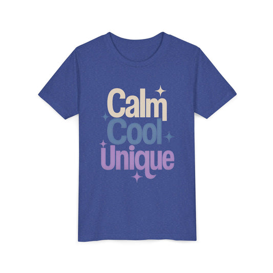 Youth Tee – Calm Cool Unique Retro Graphic Kids Shirt