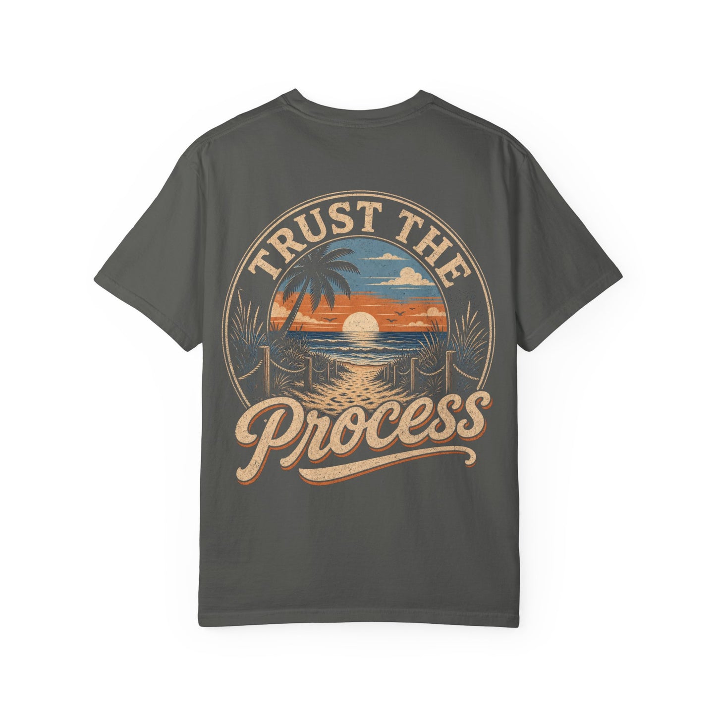 Trust the Process Beach Sunset T-Shirt
