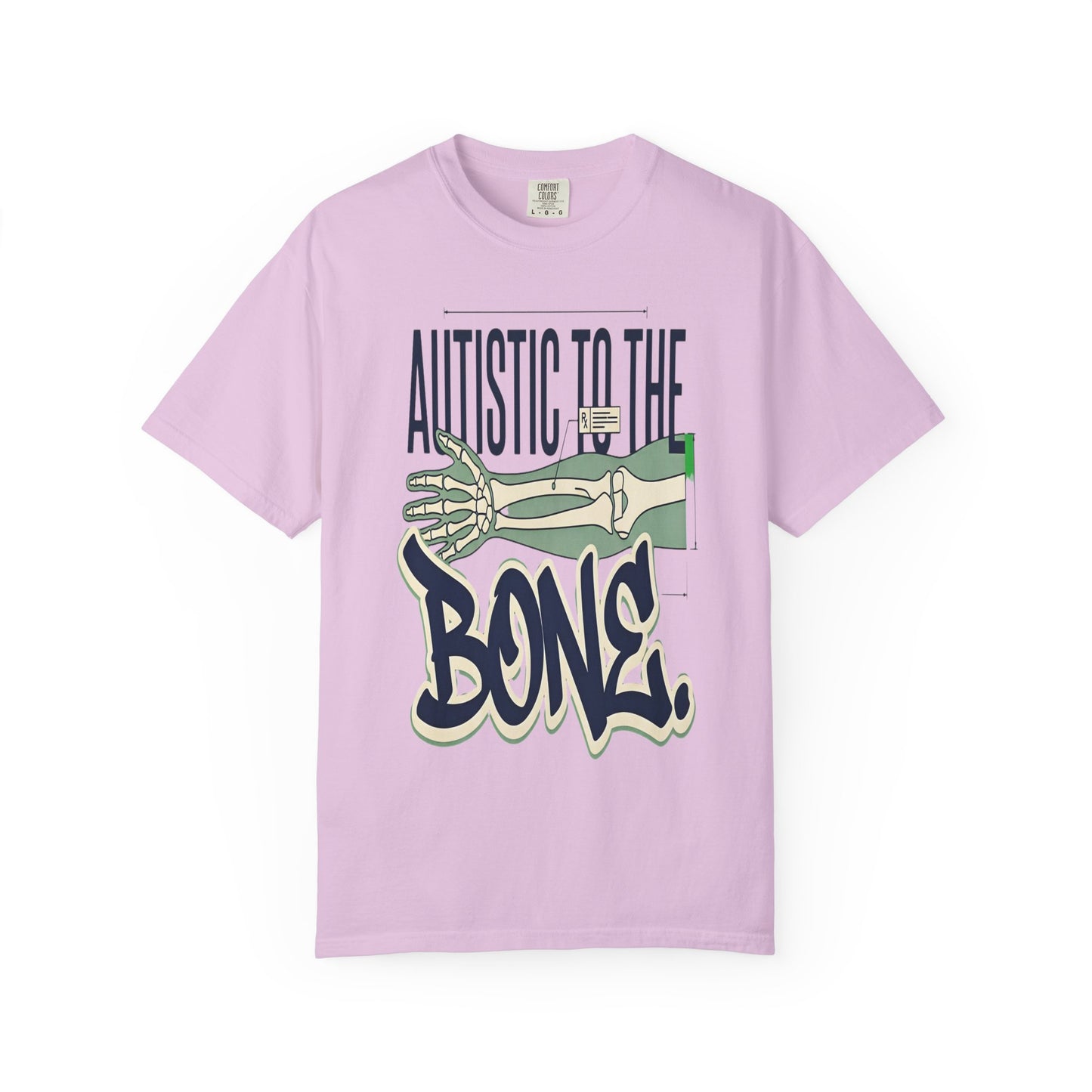 Autistic to the Bone Graphic Tee — Skeletal Autism Pride T-Shirt