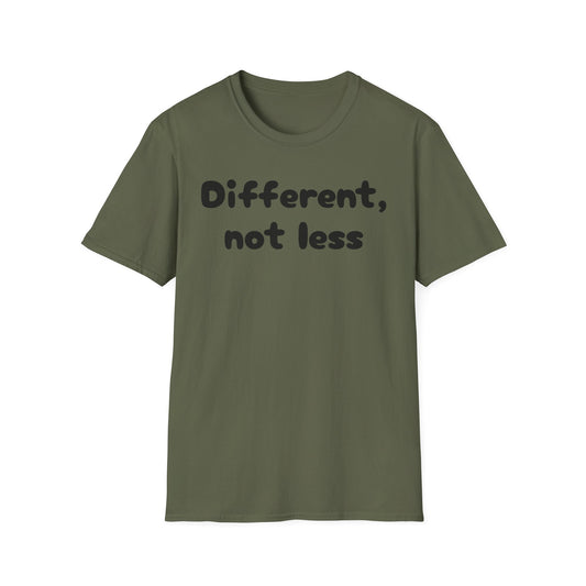 Different, Not Less T-Shirt — Autism Awareness Tee image 1