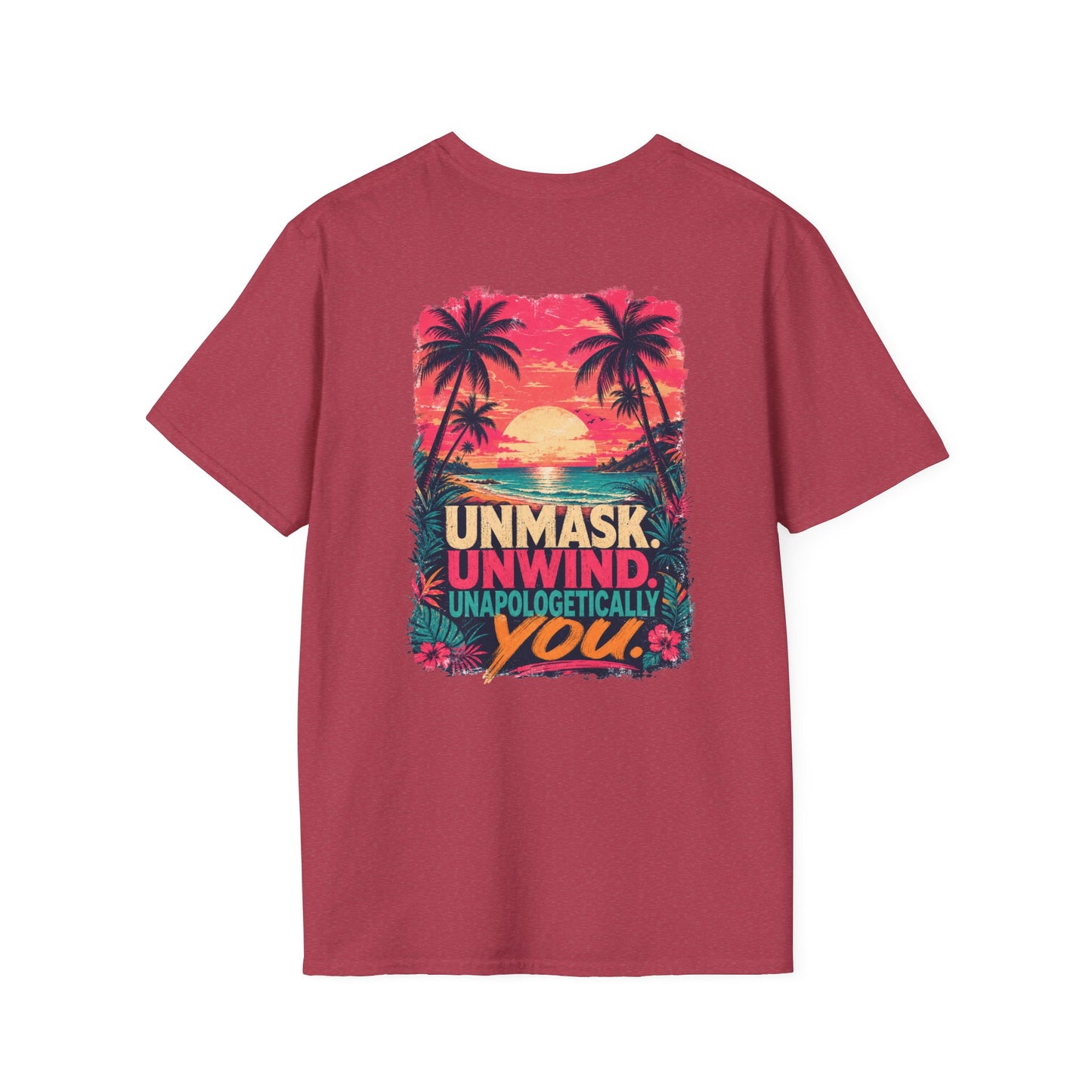 Unmask & Unwind Tropical Graphic Tee