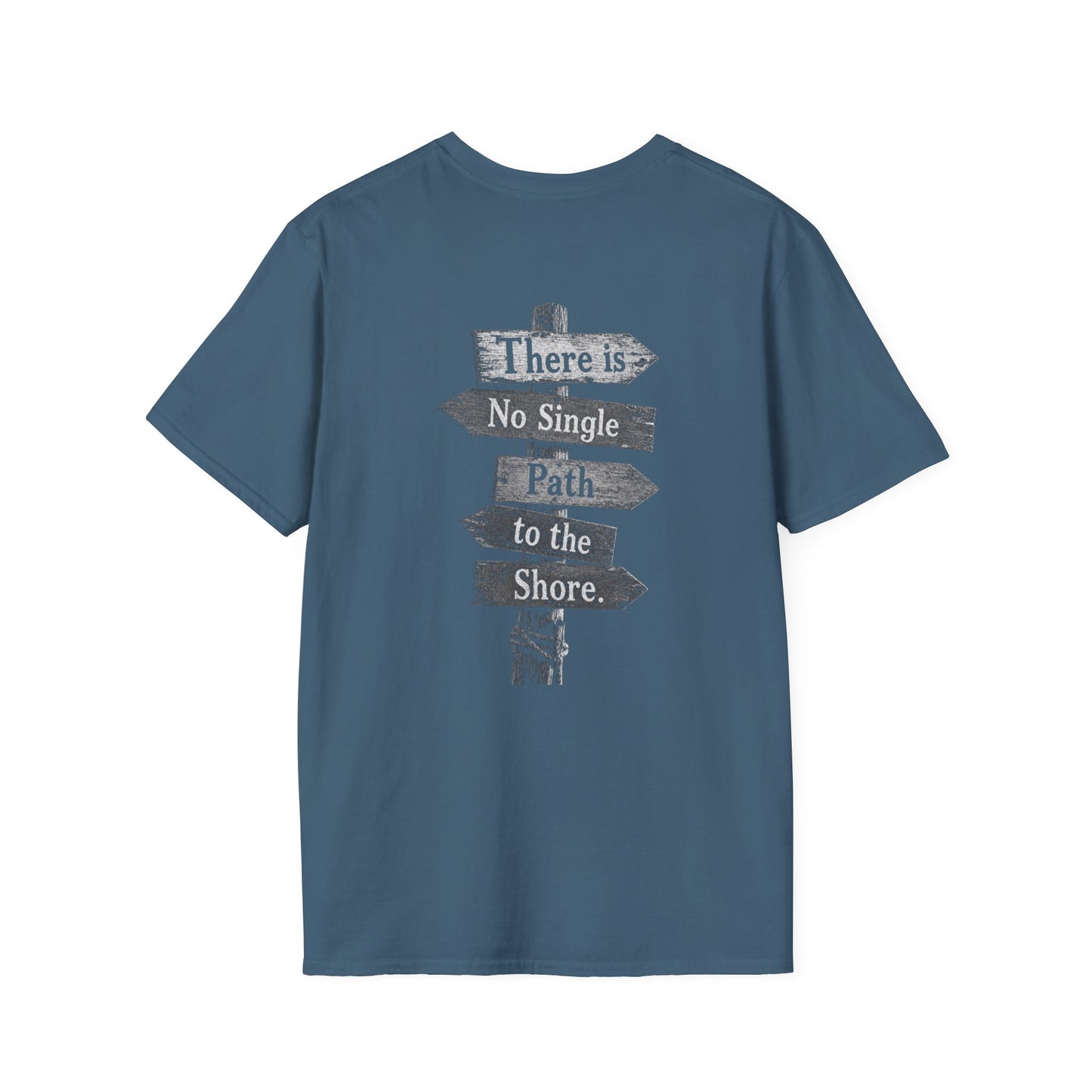 No Single Path Graphic Tee – Wooden Signpost