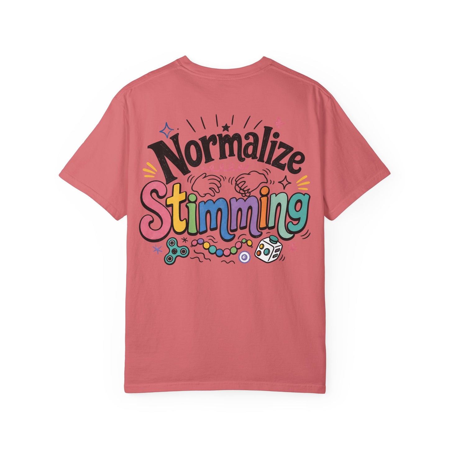 Normalize Stimming T-Shirt — Neurodiversity Awareness Graphic Tee