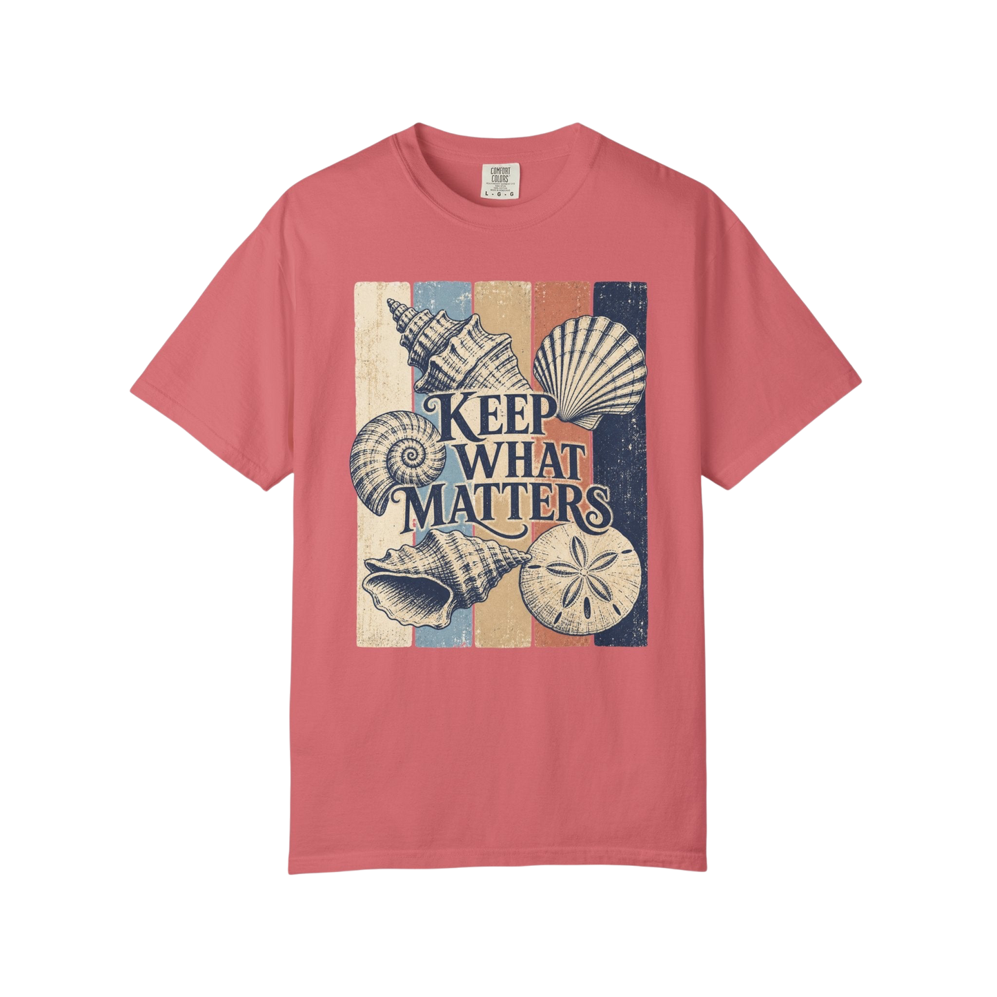 Keep What Matters Seashell T-Shirt
