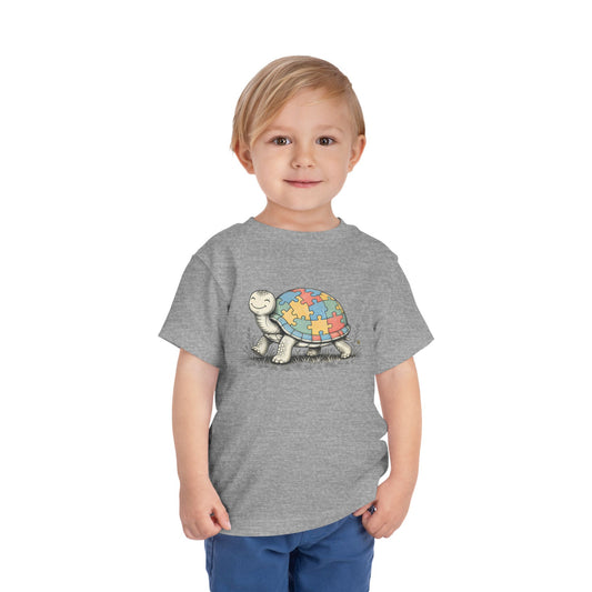 Autism Awareness Turtle Toddler Tee image 1