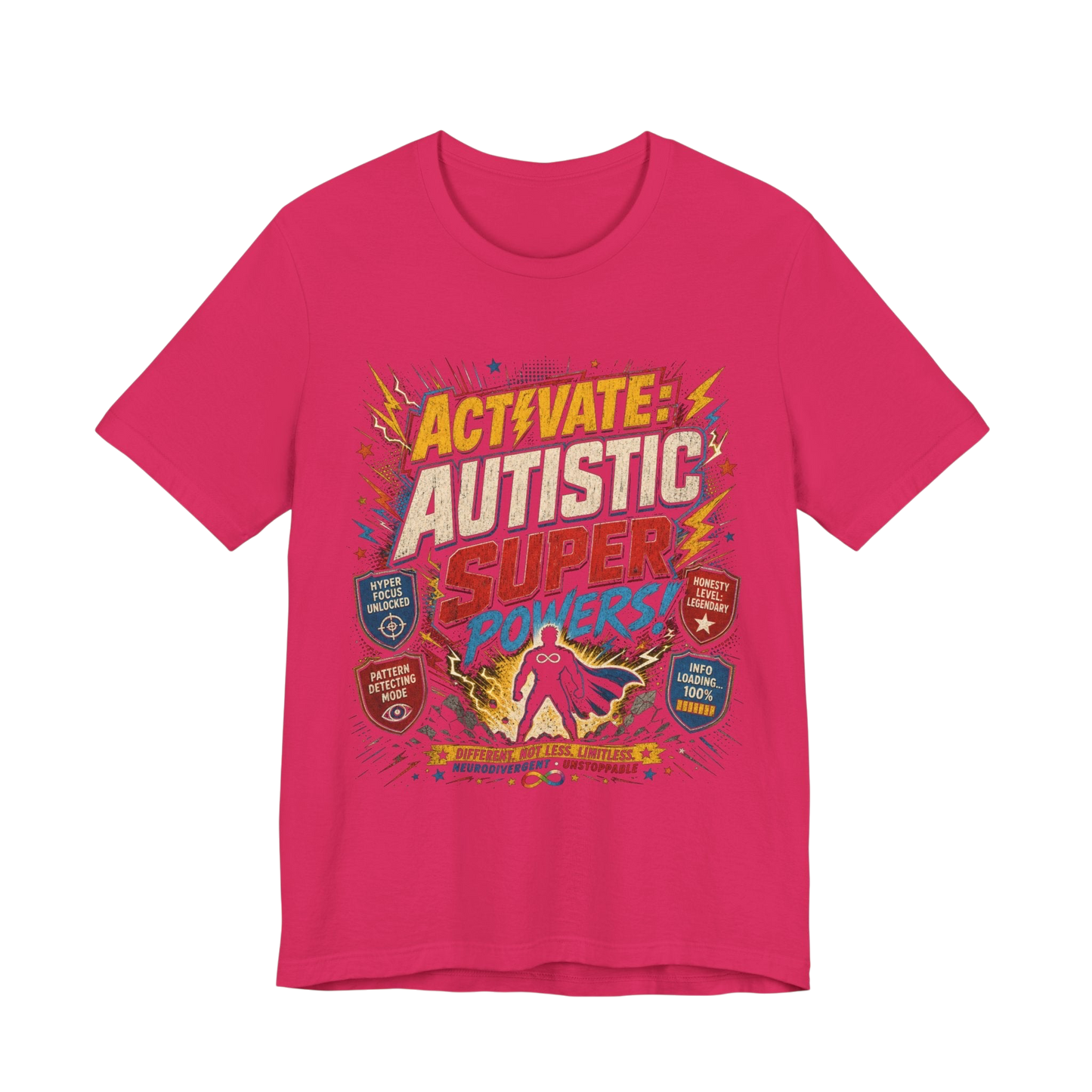 Autistic Superpowers T-Shirt image 14
