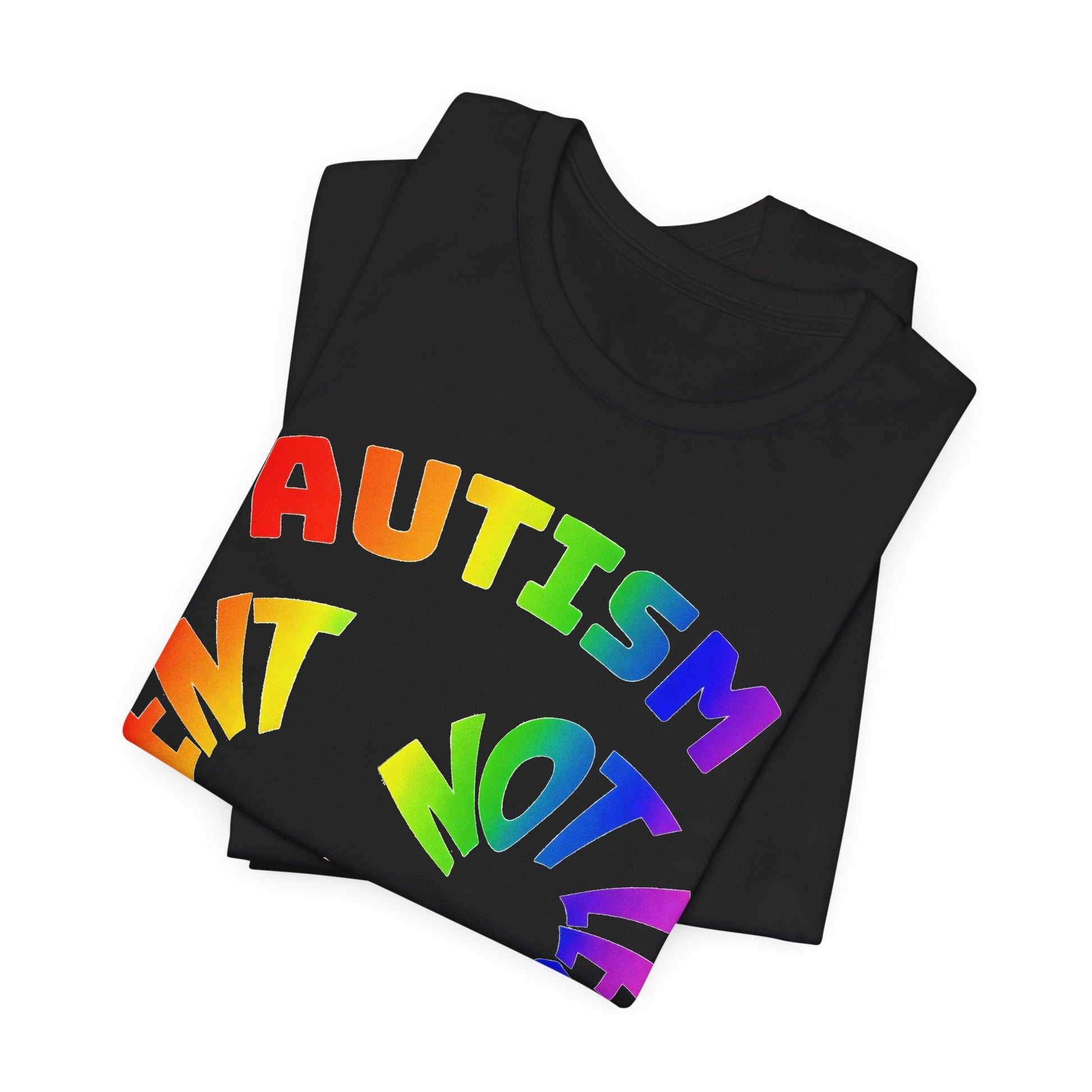 Autism Awareness T-Shirt — "Different Not Less" Rainbow Tee image 7