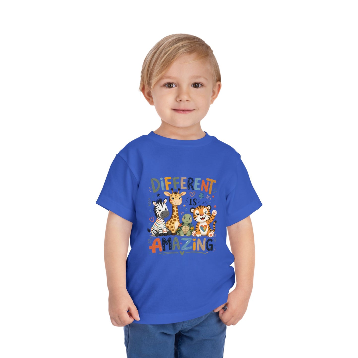 Different Is Amazing Toddler Shirt — Autism Awareness Kids Tee image 10