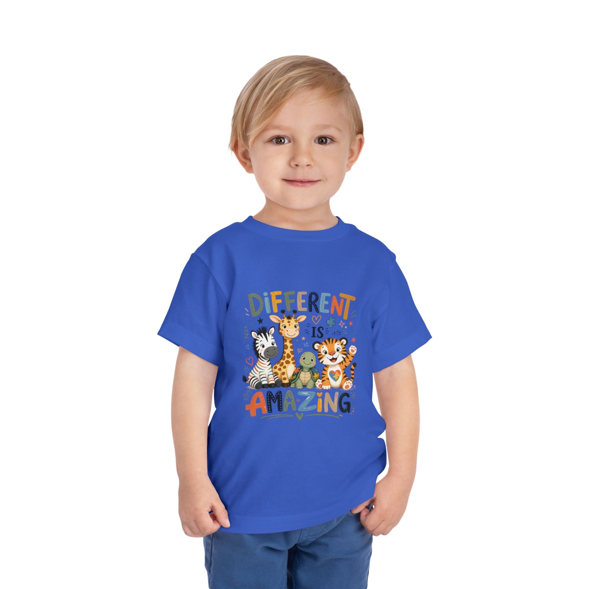 Different Is Amazing Toddler Shirt — Autism Awareness Kids Tee image 10