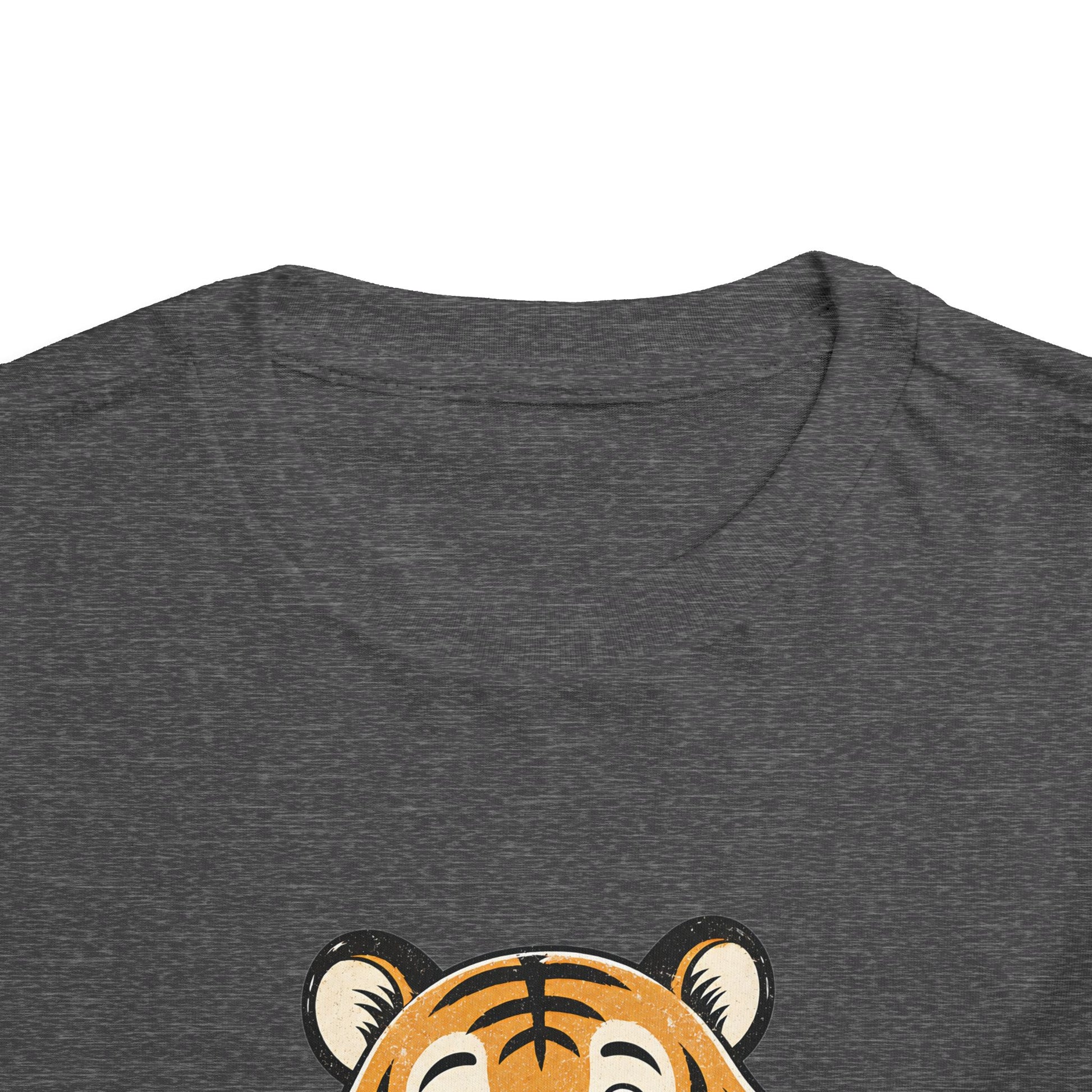 Toddler Tee — Cute Tiger Holding Autism Puzzle Heart image 31