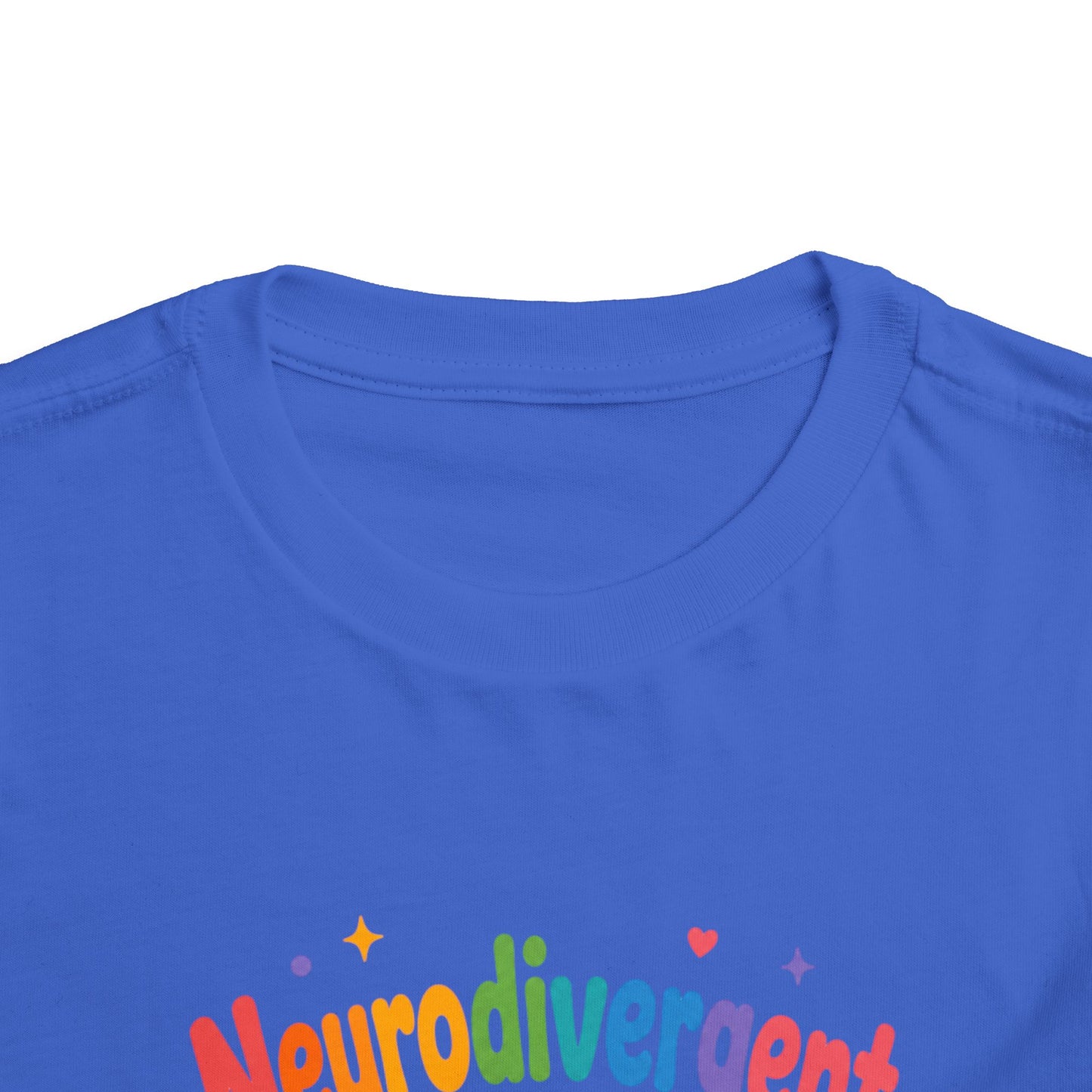 Neurodivergent and Awesome Toddler Tee — Colorful Pride Kids Shirt image 23
