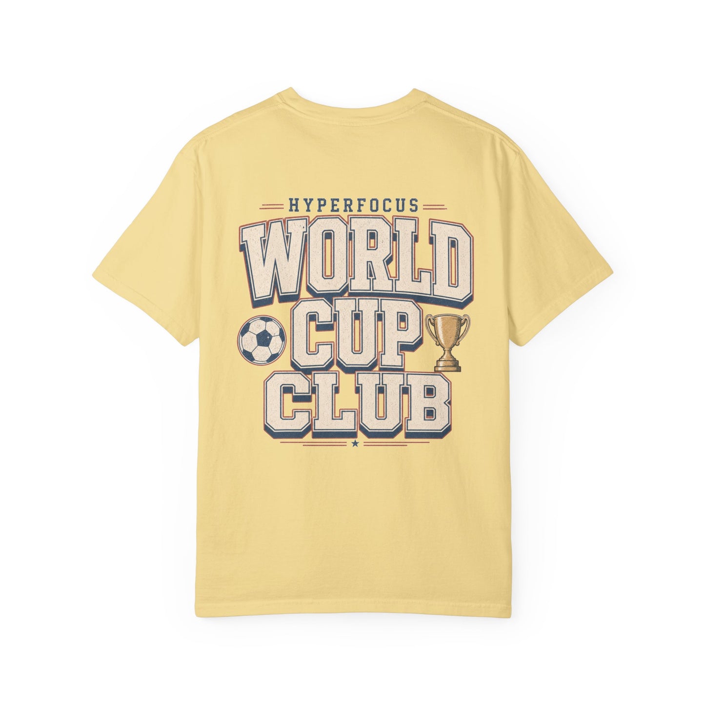 World Cup Club T-Shirt — Retro Soccer Graphic Tee BACK PRINT