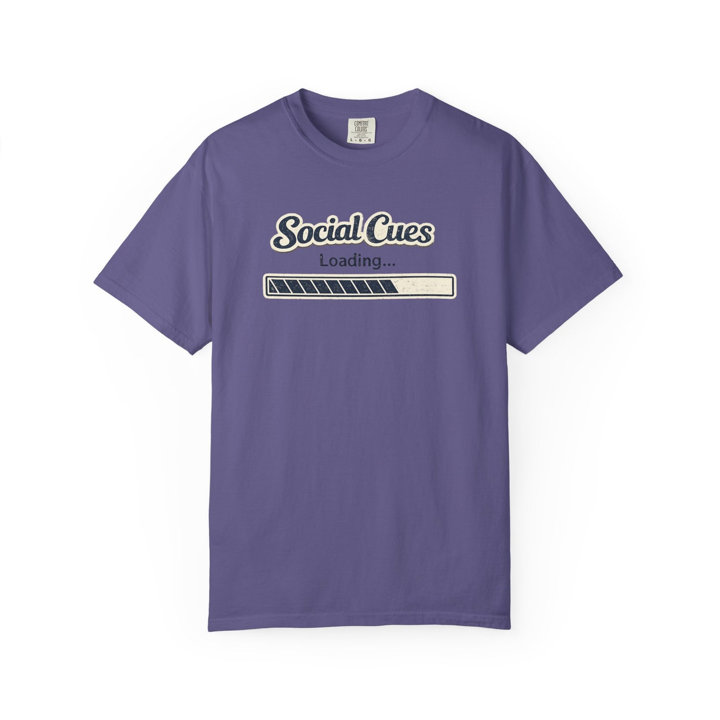 Social Cues Loading T-Shirt — Funny Neurodiversity Tee