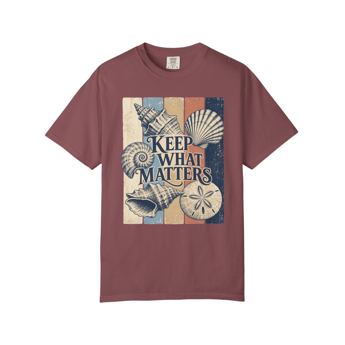 Keep What Matters Seashell T-Shirt
