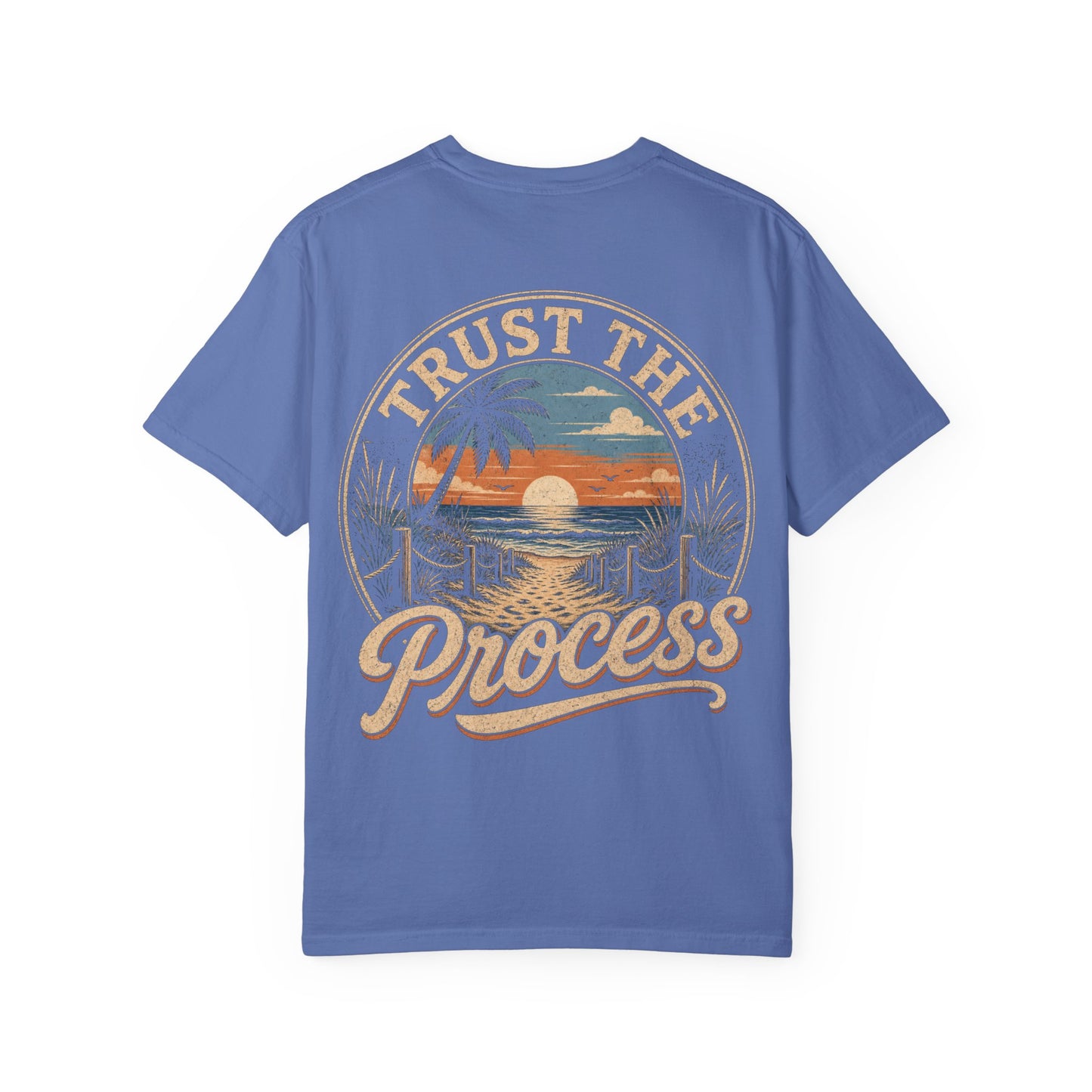 Trust the Process Beach Sunset T-Shirt