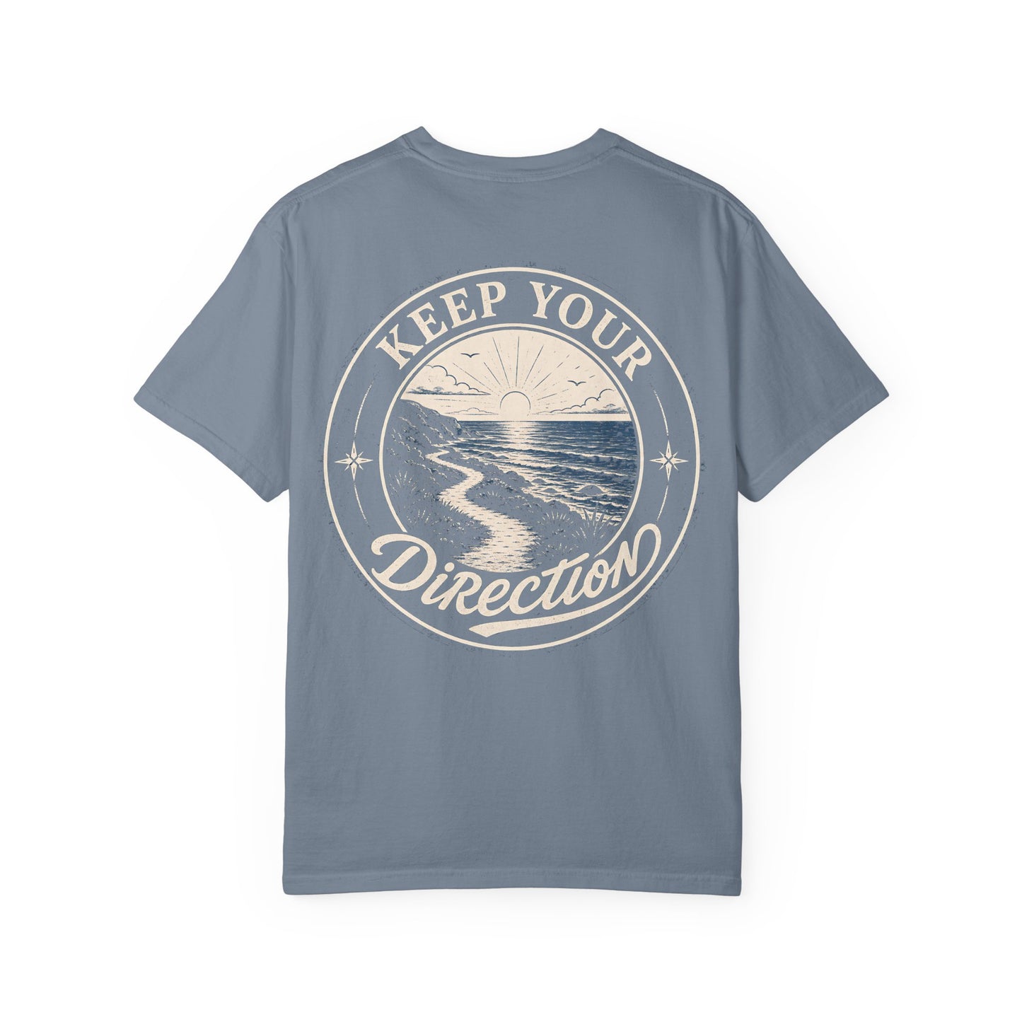 Keep Your Direction Sunset Beach T-Shirt