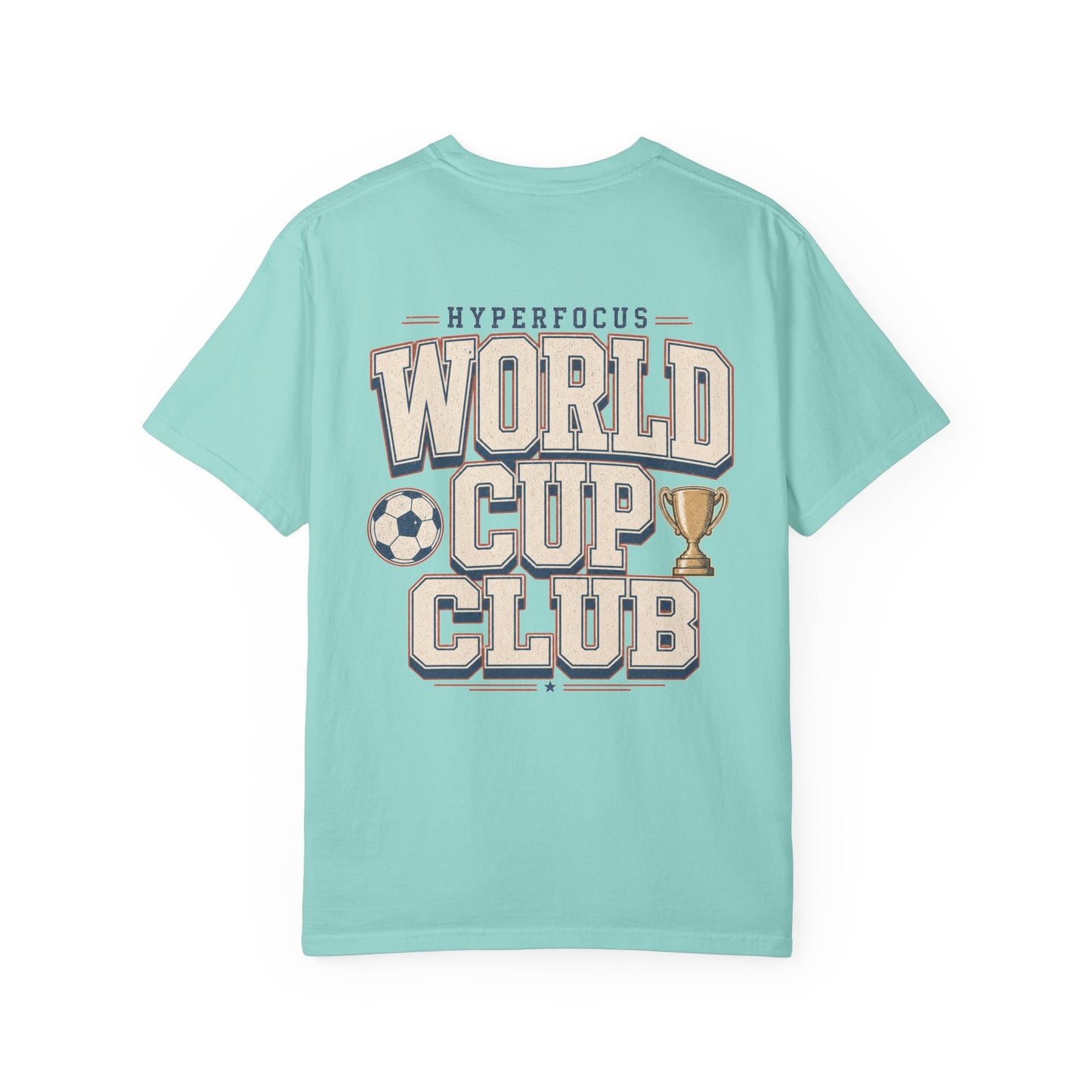 World Cup Club T-Shirt — Retro Soccer Graphic Tee BACK PRINT
