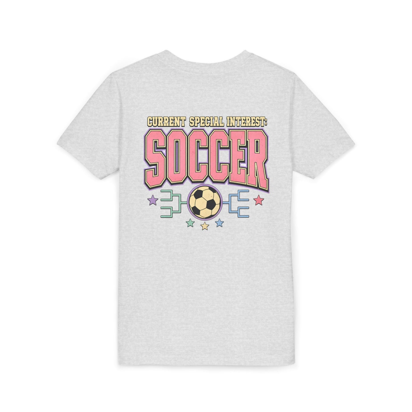 Soccer T‑Shirt – "Current Special Interest: Soccer" Youth Graphic Tee