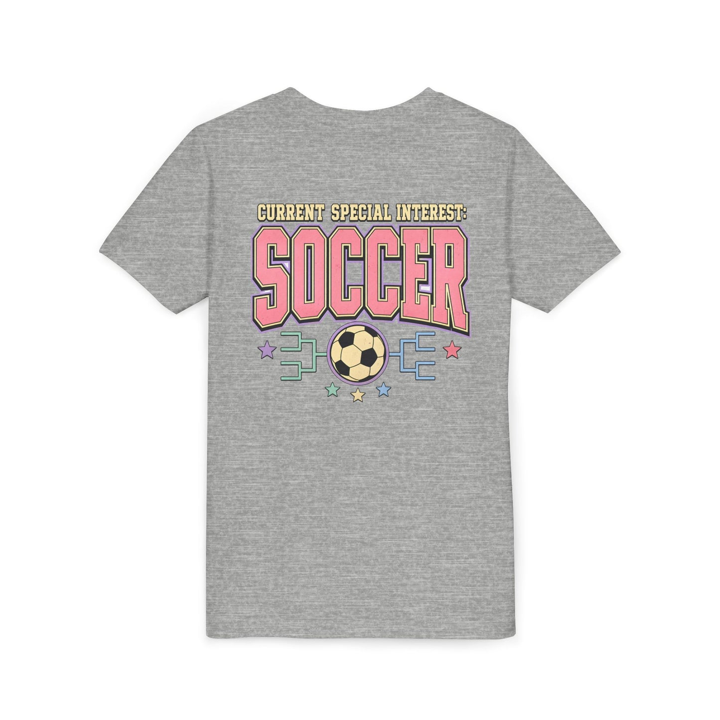 Soccer T‑Shirt – "Current Special Interest: Soccer" Youth Graphic Tee