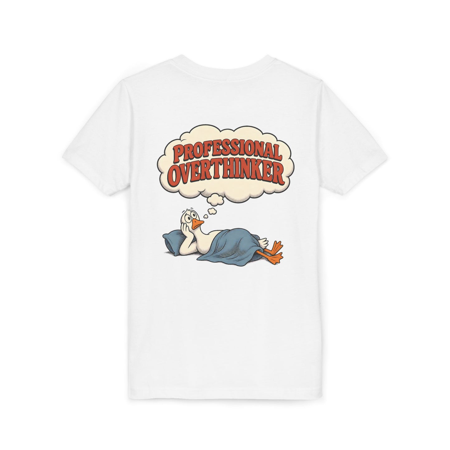 Youth Tee - "Professional Overthinker" Silly Goose Graphic BACK PRINT