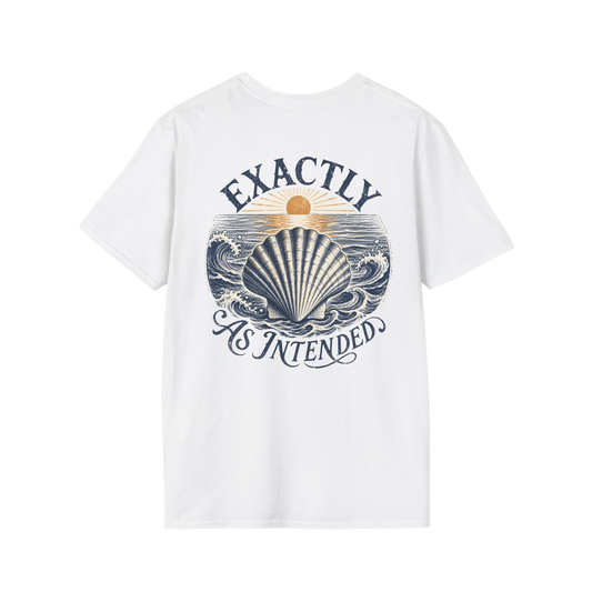 "Exactly As Intended" Sun & Sea Graphic Tee