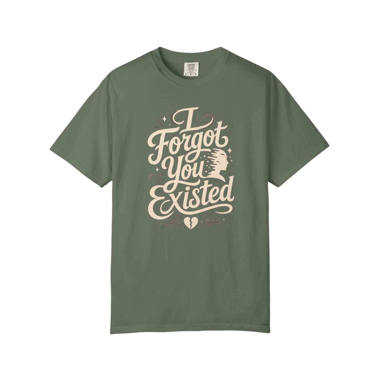 I Forgot You Existed T‑Shirt — ASD Autism Funny Sarcastic Graphic Tee