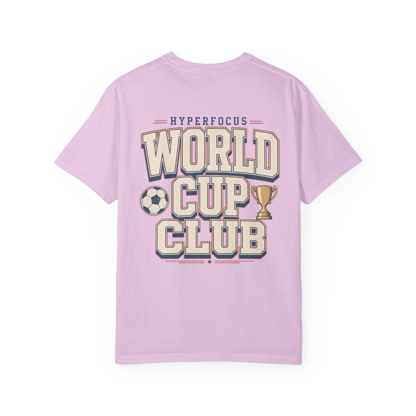 World Cup Club T-Shirt — Retro Soccer Graphic Tee BACK PRINT