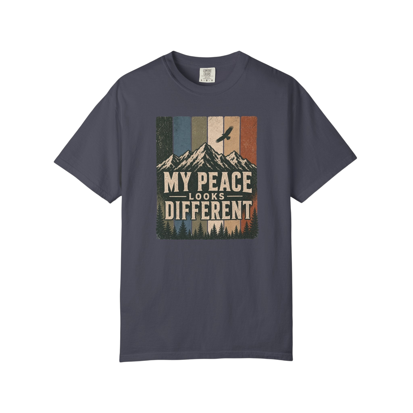 My Peace Looks Different Mountain T-Shirt