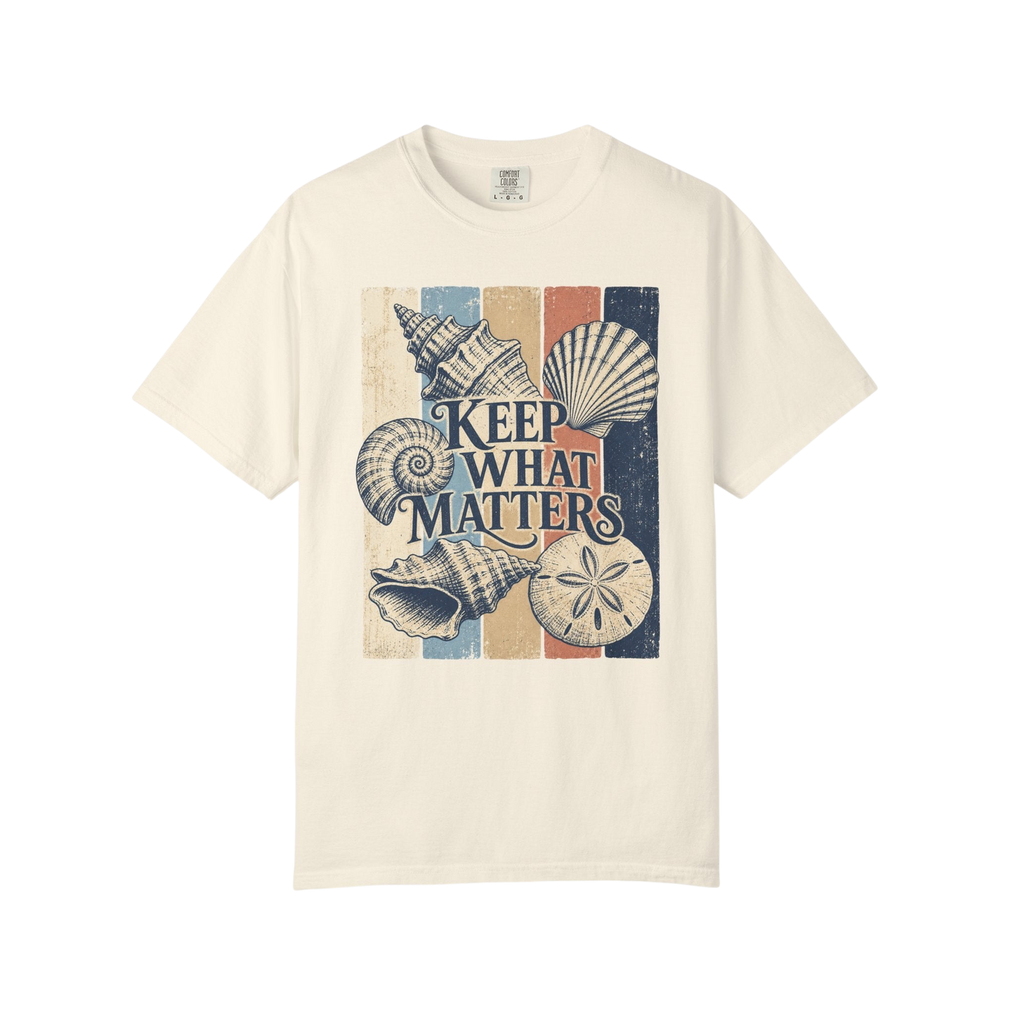 Keep What Matters Seashell T-Shirt