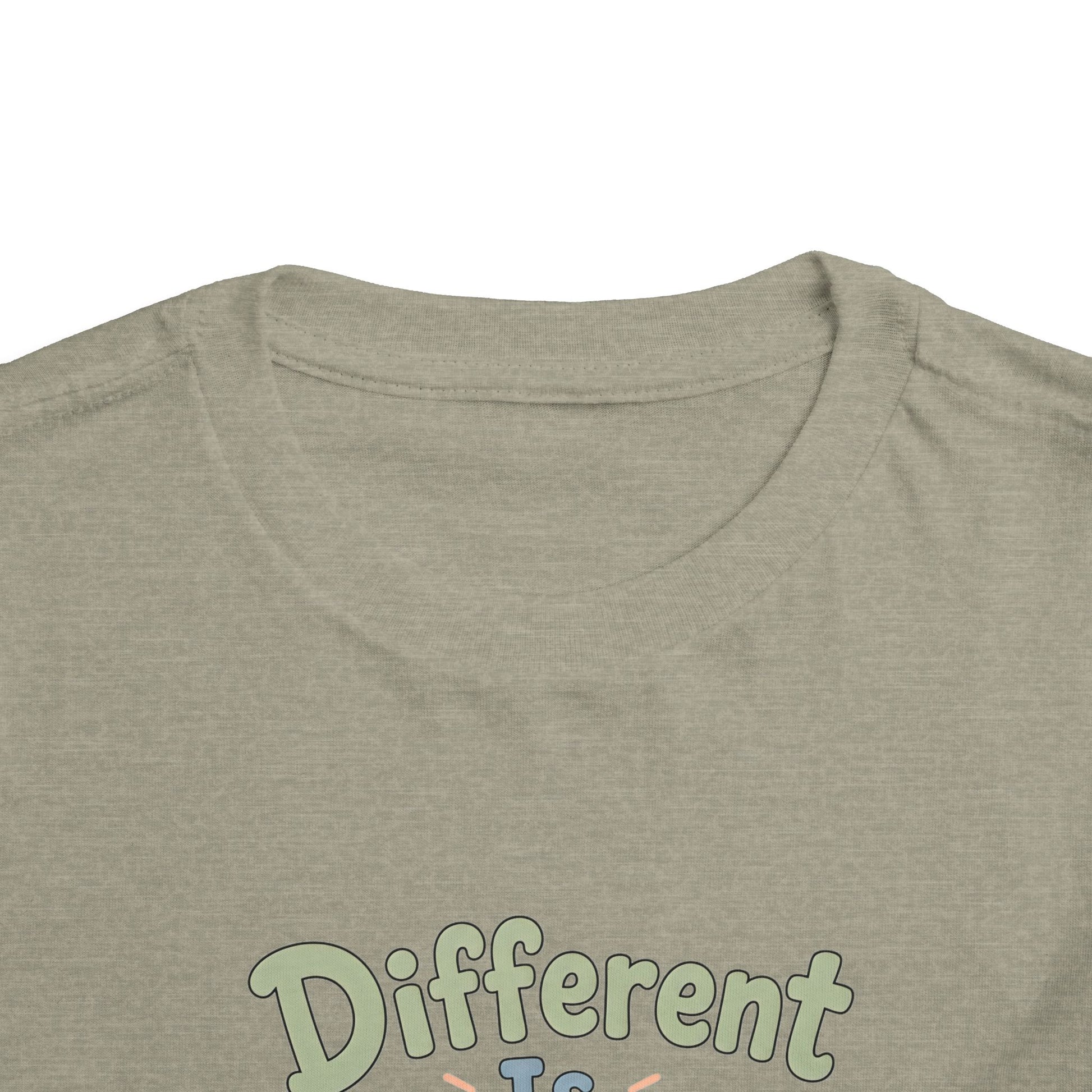 Toddler Tee — "Different Is Amazing" Giraffe &amp; Zebra Diversity Kids Shirt image 19
