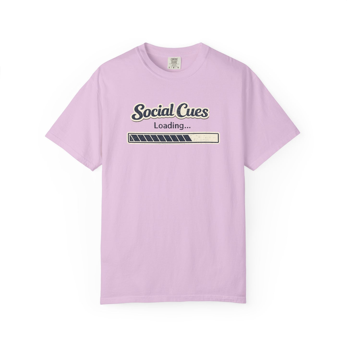 Social Cues Loading T-Shirt — Funny Neurodiversity Tee