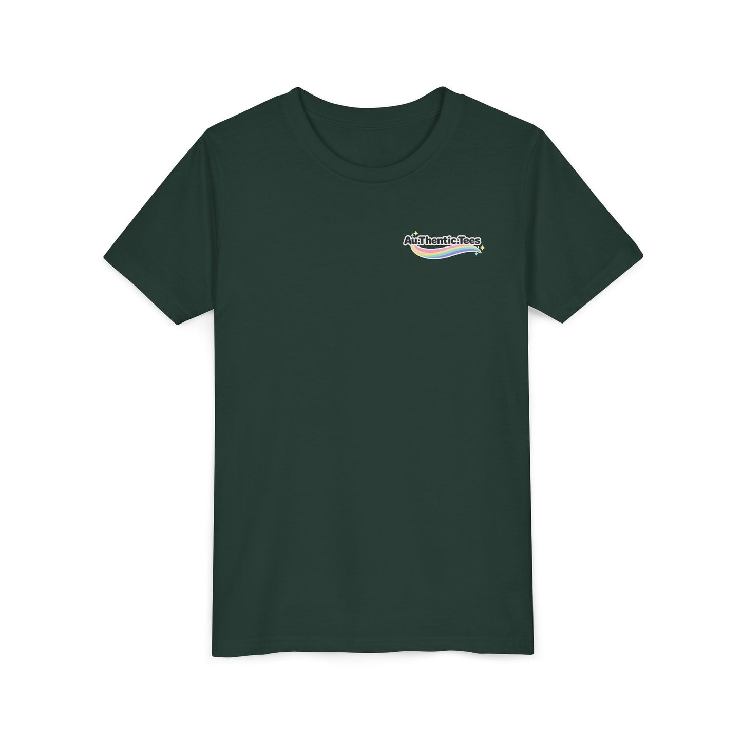 Youth Tee — Silly Goose "Selectively Social" Hammock Graphic Kid’s T-Shirt BACK PRINT
