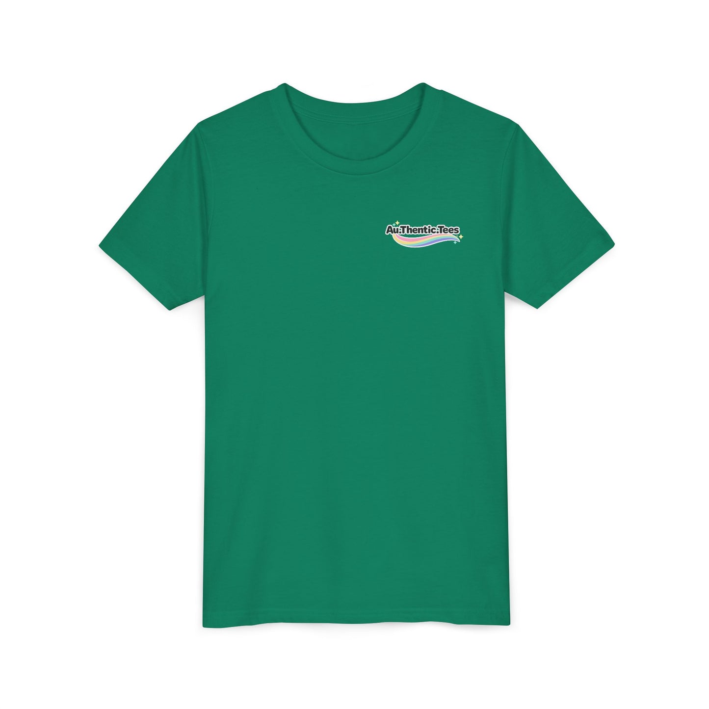 Neurospicy Silly Goose Youth Tee — Cute Tropical Graphic Kids T‑Shirt BACK PRINT
