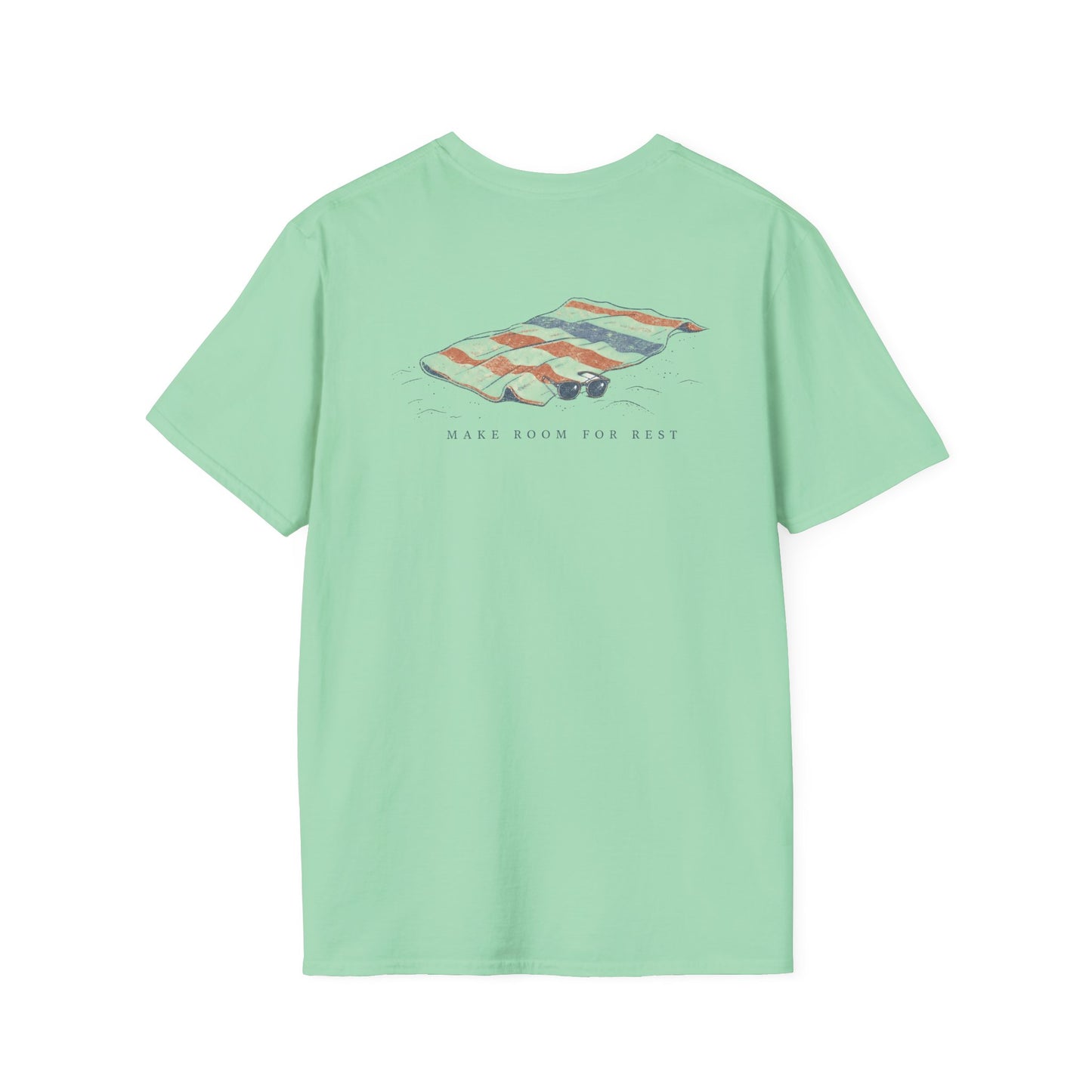 Make Room For Rest Beach Towel T-Shirt