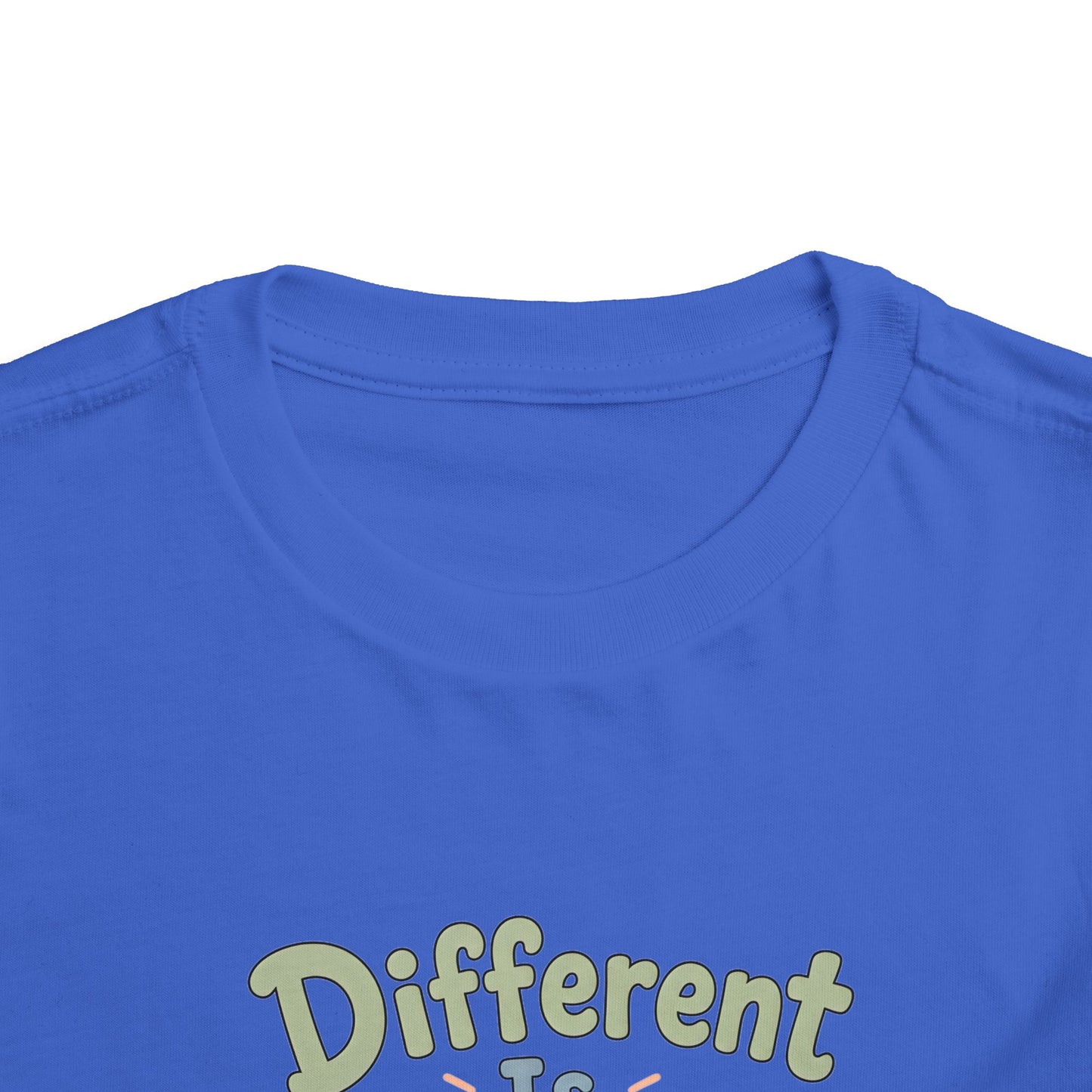 Toddler Tee — "Different Is Amazing" Giraffe &amp; Zebra Diversity Kids Shirt image 31
