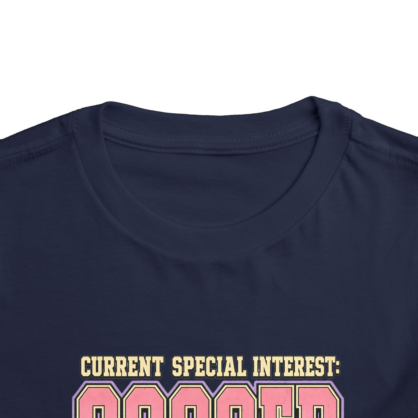 Toddler Soccer Tee — "Currently Special Interest: Soccer" Kids Graphic Shirt