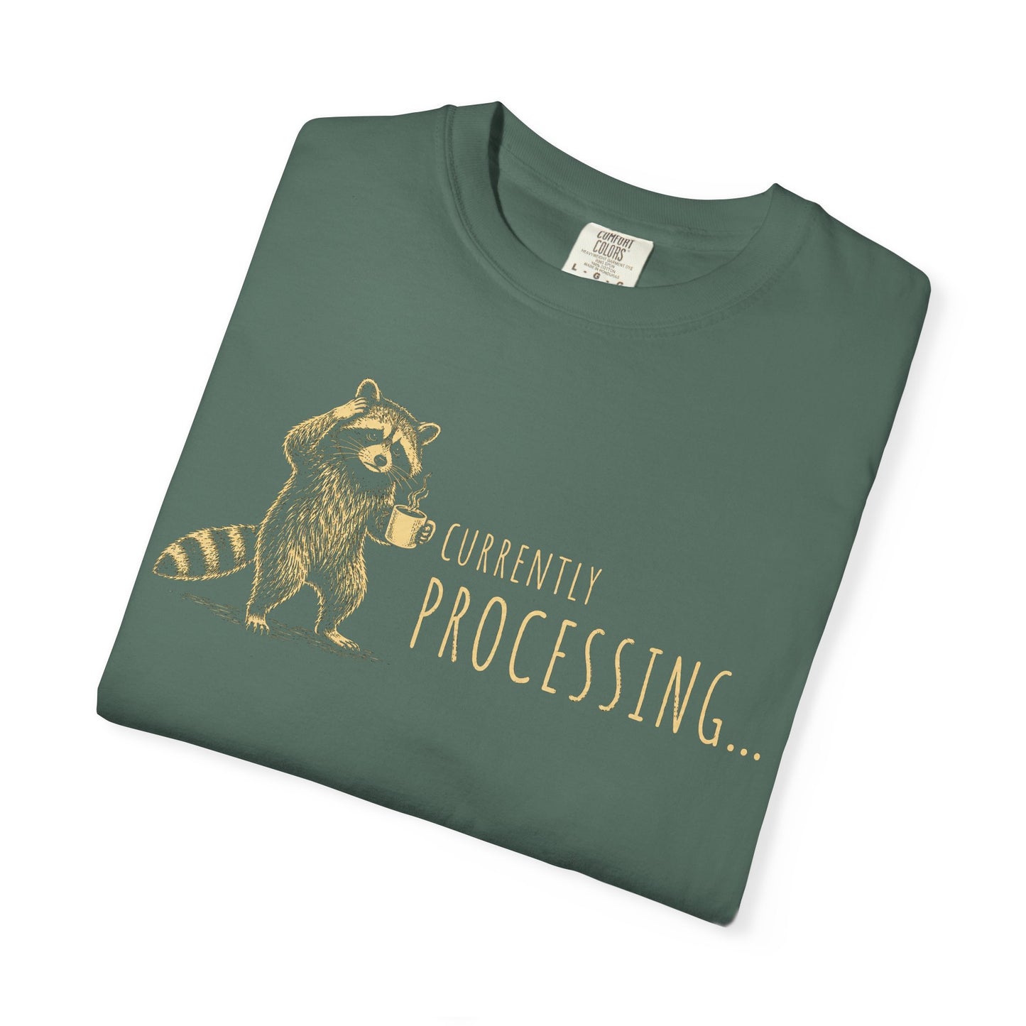 Currently Processing Raccoon T-Shirt