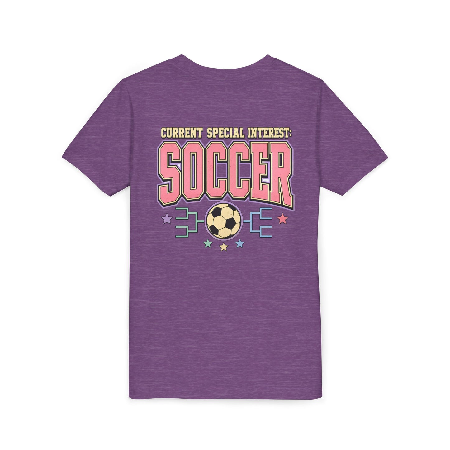 Soccer T‑Shirt – "Current Special Interest: Soccer" Youth Graphic Tee