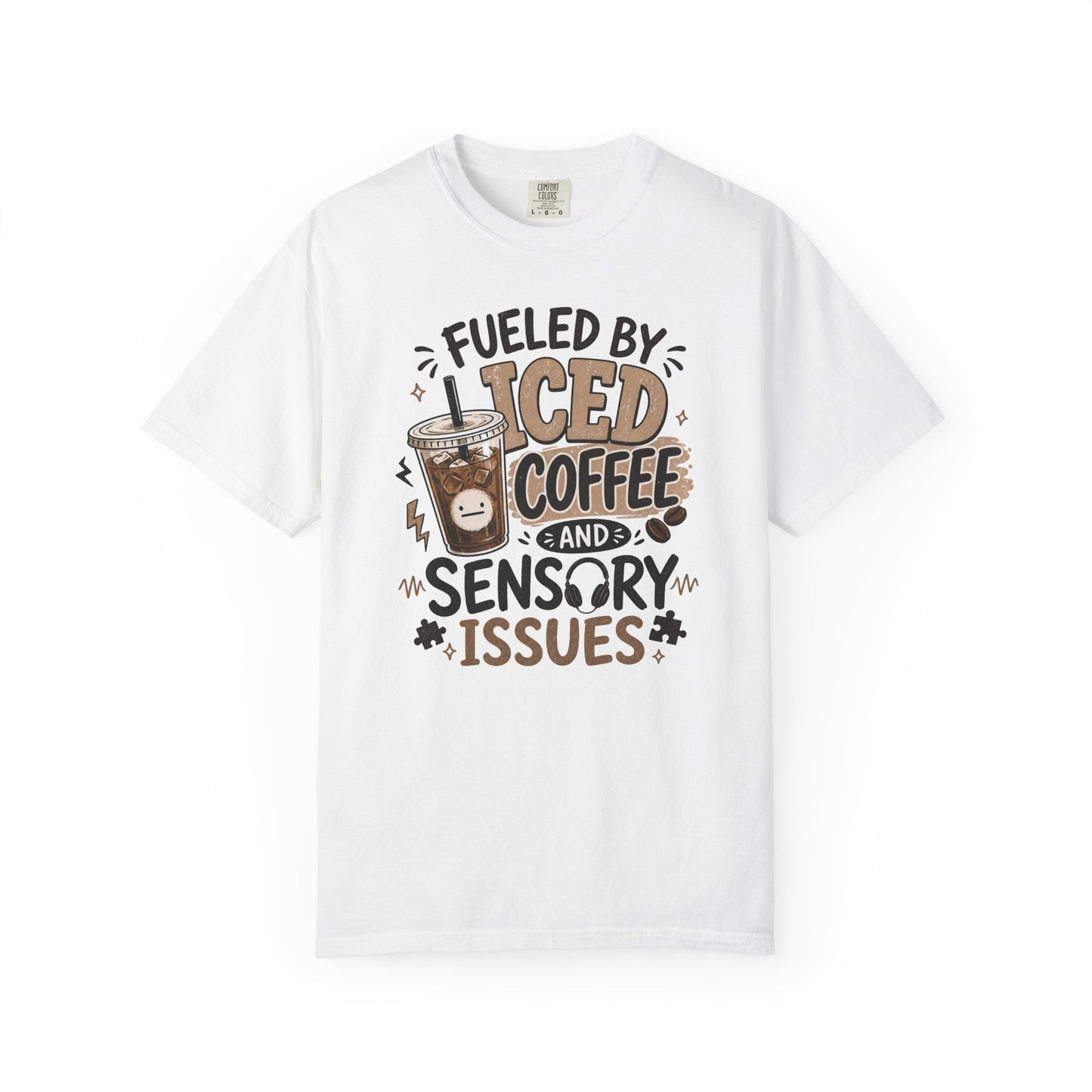 Iced Coffee & Sensory Issues T-Shirt