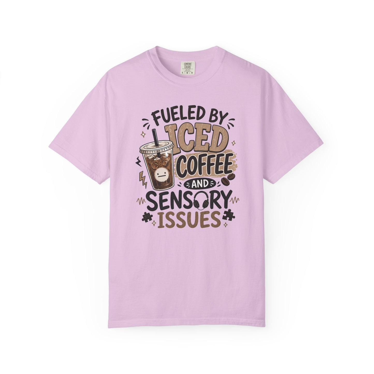 Iced Coffee & Sensory Issues T-Shirt