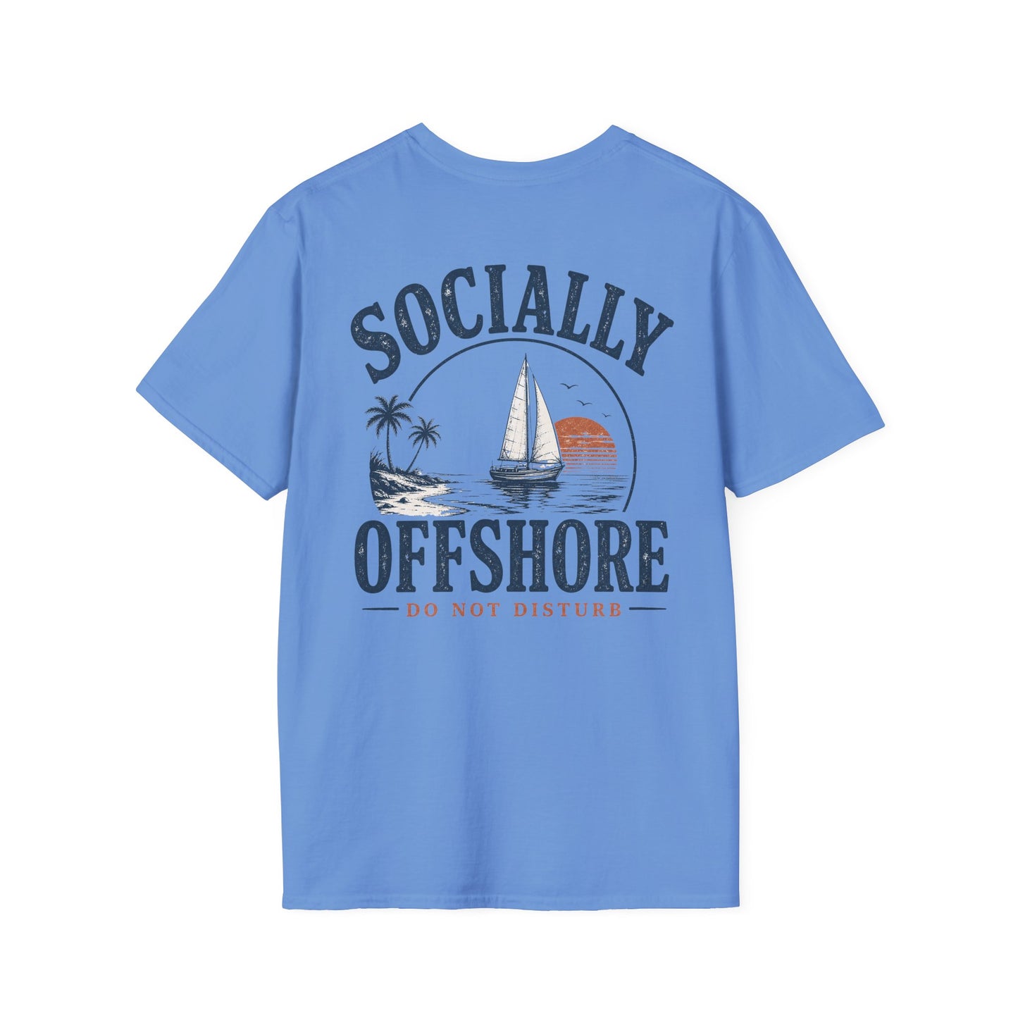 Socially Offshore Graphic Tee – Sailboat Sunset t-shirt