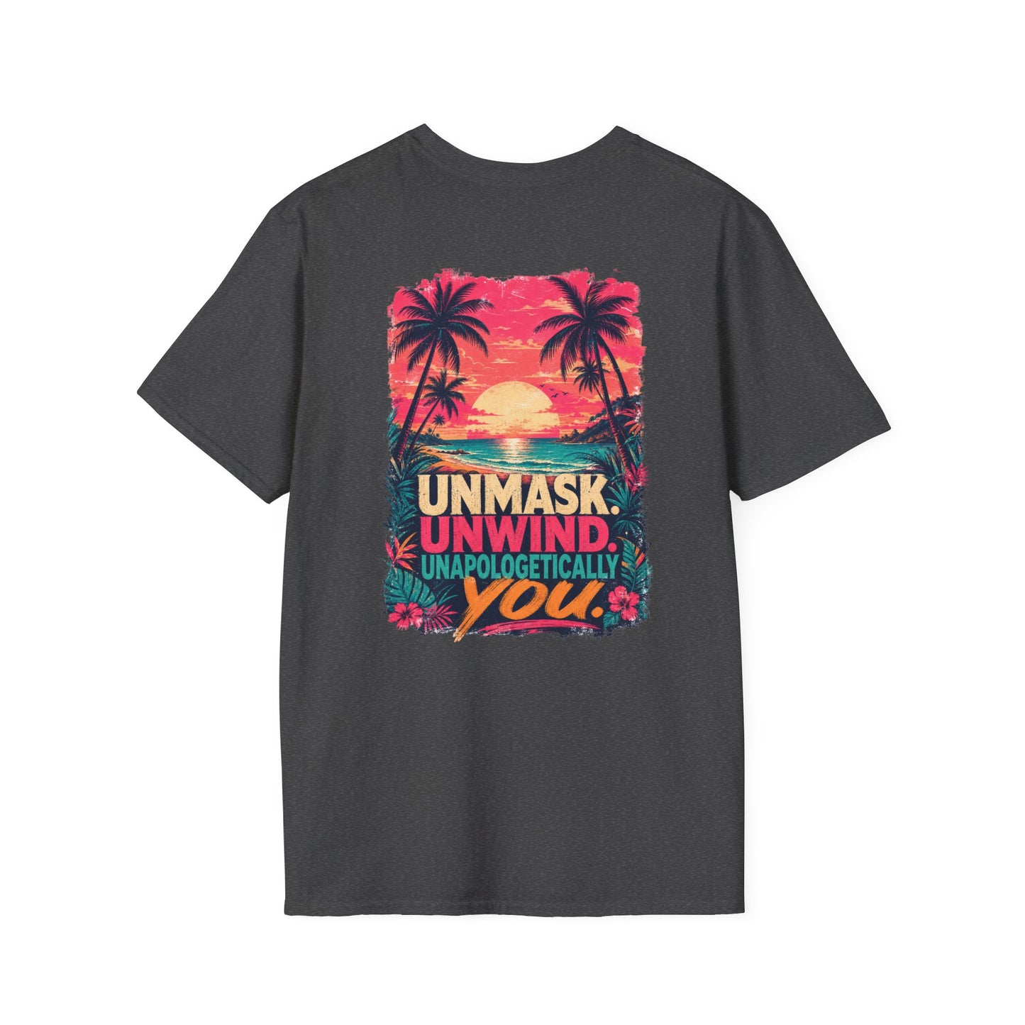 Unmask & Unwind Tropical Graphic Tee