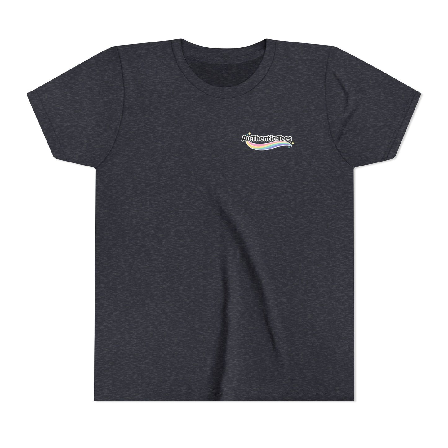 “Breakfast, Lunch & Dinner” Cereal Bowl Kids Youth Tee - Shirt BACK PRINT