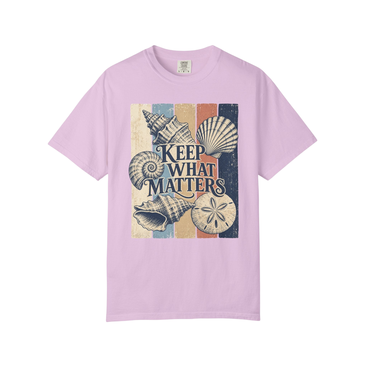 Keep What Matters Seashell T-Shirt