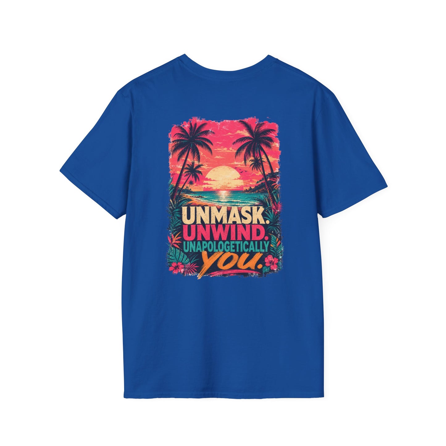 Unmask & Unwind Tropical Graphic Tee