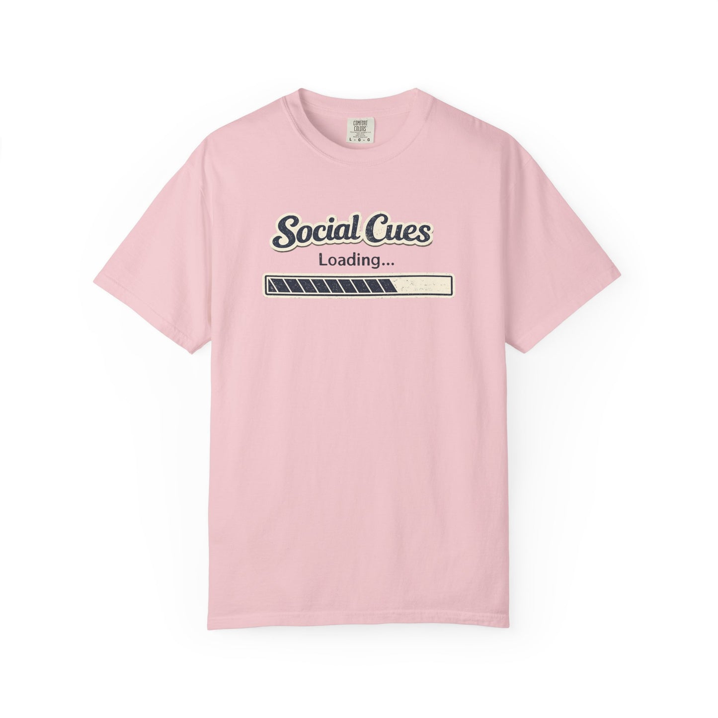 Social Cues Loading T-Shirt — Funny Neurodiversity Tee