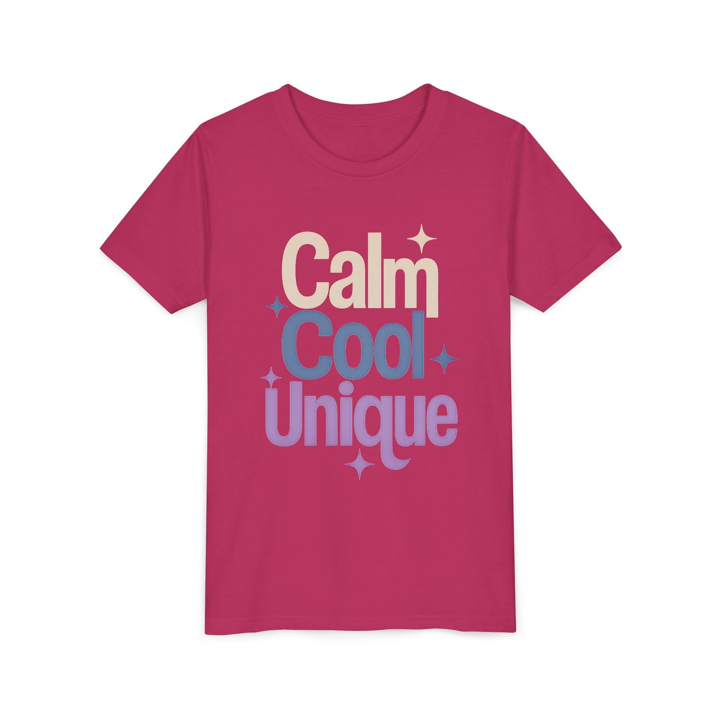 Youth Tee – Calm Cool Unique Retro Graphic Kids Shirt