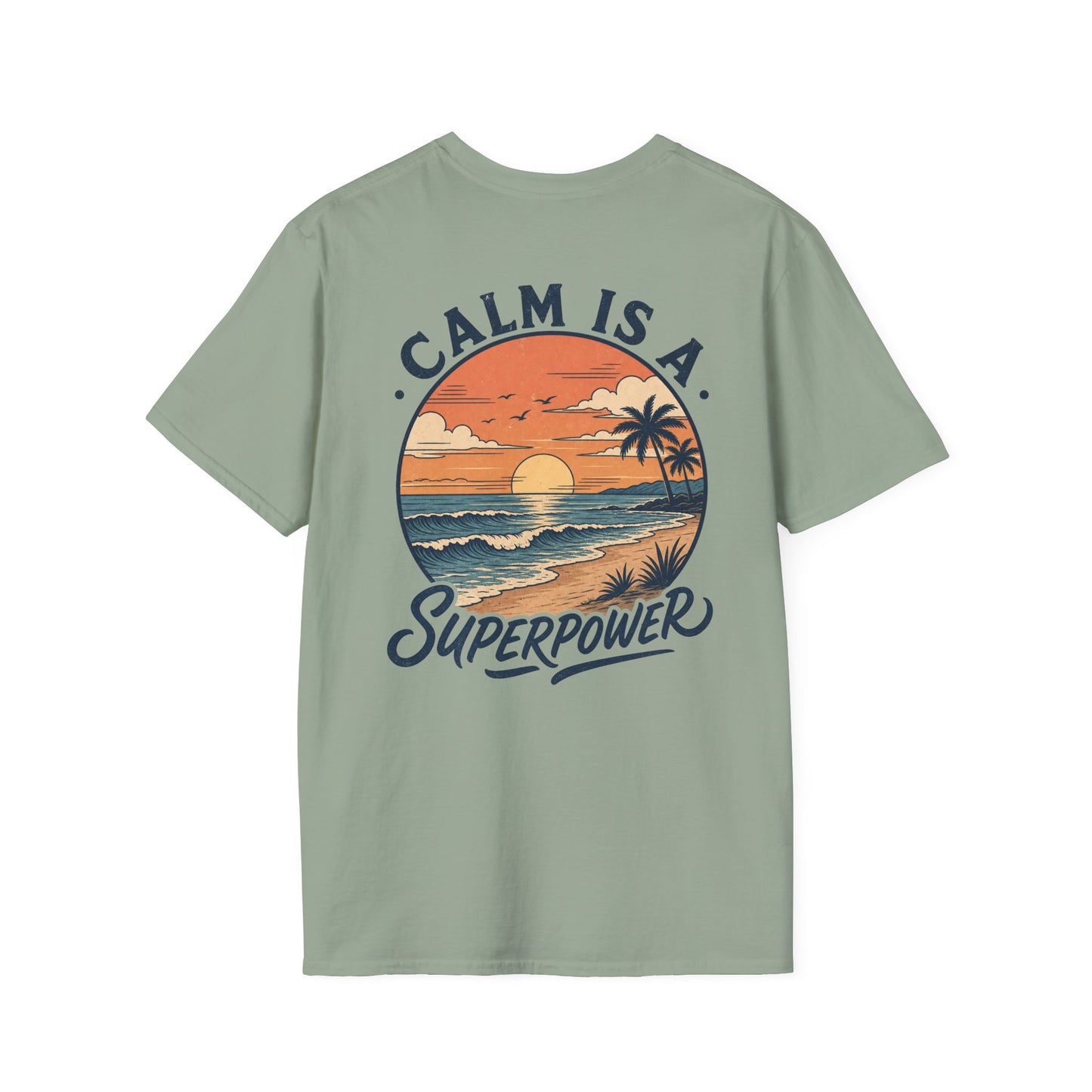 Calm Is A Superpower Graphic Tee